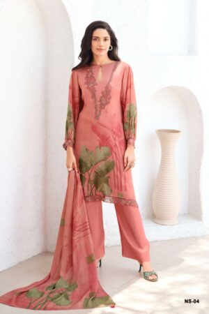 My Fashion Road Varsha Nerissa Exclusive Designer Organza Suit | NS – 04