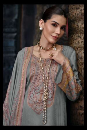 My Fashion Road Varsha Shazneen Digitally Printed Muslin Latest Suit | SN – 02
