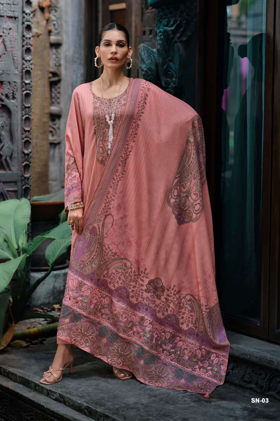 My Fashion Road Varsha Shazneen Digitally Printed Muslin Latest Suit | SN – 03 My Fashion Road Varsha Shazneen Digitally Printed Muslin Latest Suit | SN – 03