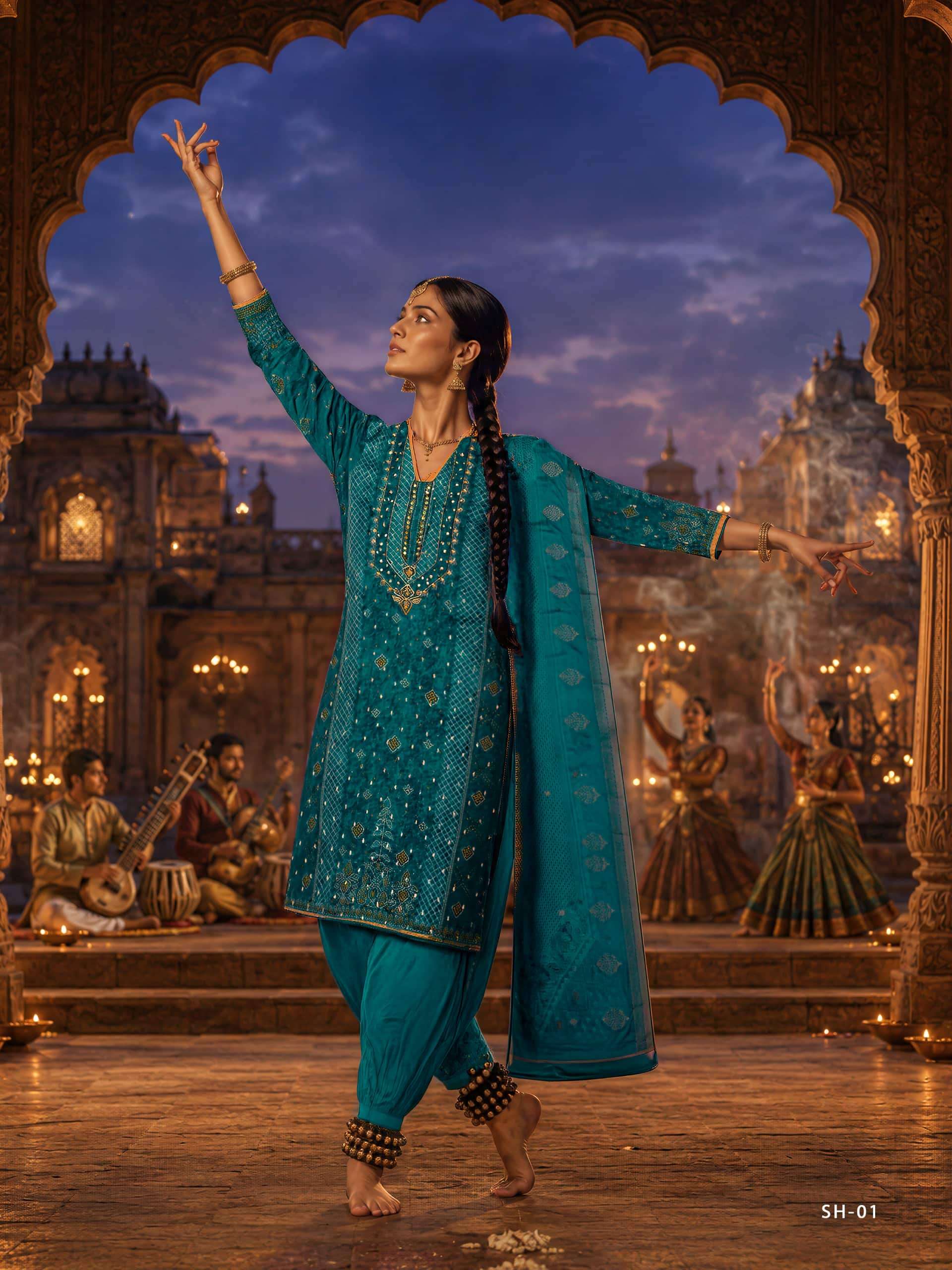 My Fashion Road Varsha Sihaya Digital Bandhani Style Latest Suit | SH – 01 My Fashion Road Varsha Sihaya Digital Bandhani Style Latest Suit | SH – 01