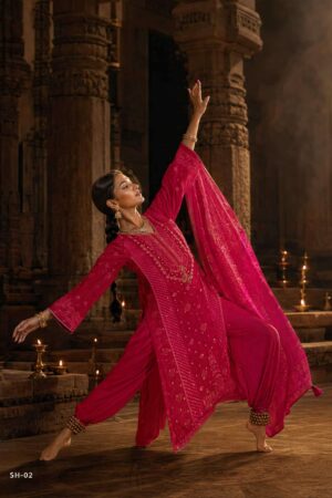 My Fashion Road Varsha Sihaya Digital Bandhani Style Latest Suit | SH – 02