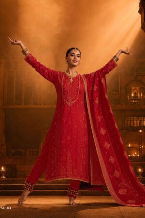 My Fashion Road Varsha Sihaya Digital Bandhani Style Latest Suit | SH – 04