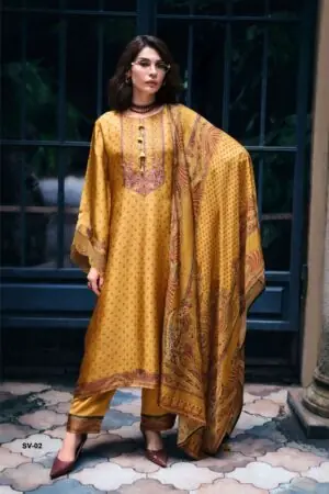 My Fashion Road Varsha Svara Digital Printed Crape Salwar Suit | SV – 02