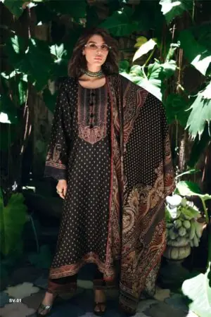 My Fashion Road Varsha Svara Digital Printed Crape Salwar Suit | SV – 01