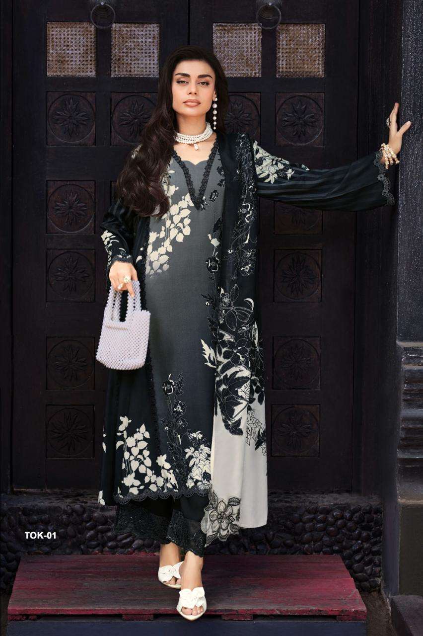 My Fashion Road Varsha Two Of A Kind Vol 24 Exclusive Style Muslin Dress | TOK – 01 My Fashion Road Varsha Two Of A Kind Vol 24 Exclusive Style Muslin Dress | TOK – 01