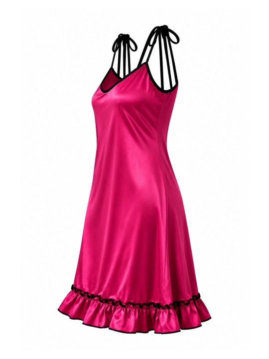 My Fashion Road Zyvera Pink Solid Baby Dolls Nightsuits My Fashion Road Zyvera Pink Solid Baby Dolls Nightsuits