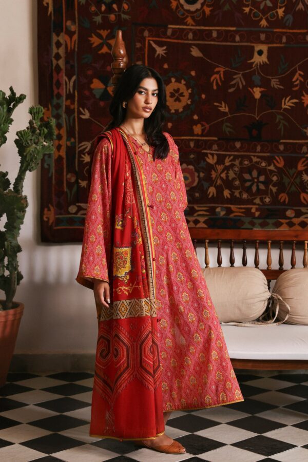 My Fashion Road Zaha Unstitched 3piece Suit | MEHR