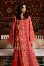My Fashion Road Zaha Unstitched 3piece Suit | MEHR
