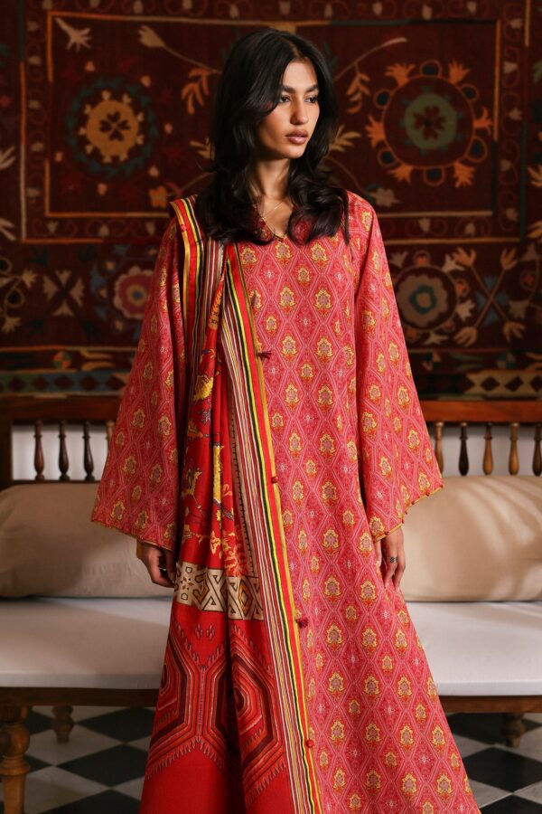 My Fashion Road Zaha Unstitched 3piece Suit | MEHR