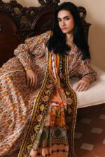 My Fashion Road Zaha Unstitched 3piece Suit | SAHAR