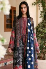 My Fashion Road Zaha Unstitched 3piece Suit | NOIRA
