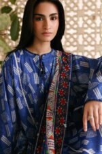 My Fashion Road Zaha Unstitched 3piece Suit | ZARIA