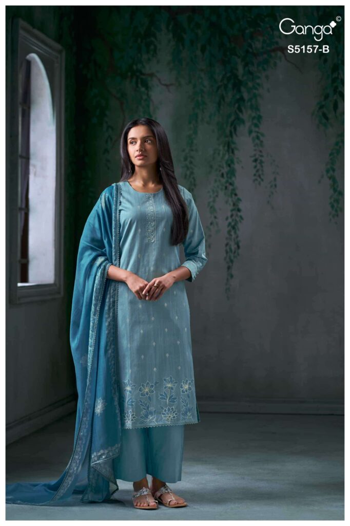 My Fashion Road Ganga Fashion Aishi Exclusive Fancy Ladies Salwar Suit | S5157 – B