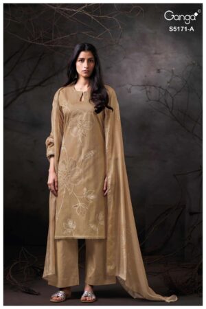My Fashion Road Ganga Fashion Avnur Fancy Ladies Salwar Kameez | S5171 – A