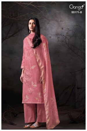 My Fashion Road Ganga Fashion Avnur Fancy Ladies Salwar Kameez | S5171 – B