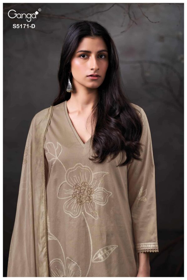 My Fashion Road Ganga Fashion Avnur Fancy Ladies Salwar Kameez | S5171 – D