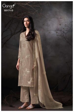My Fashion Road Ganga Fashion Avnur Fancy Ladies Salwar Kameez | S5171 – D