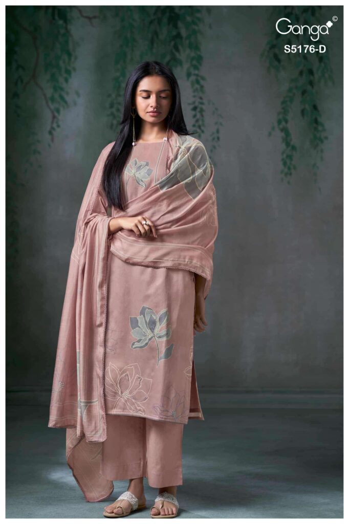 My Fashion Road Ganga Fashion Callista Exclusive Fancy Salwar Suit | S5176-D