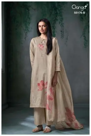 My Fashion Road Ganga Fashion Callista Exclusive Fancy Salwar Suit | S5176-B