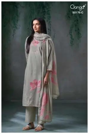My Fashion Road Ganga Fashion Callista Exclusive Fancy Salwar Suit | S5176-C