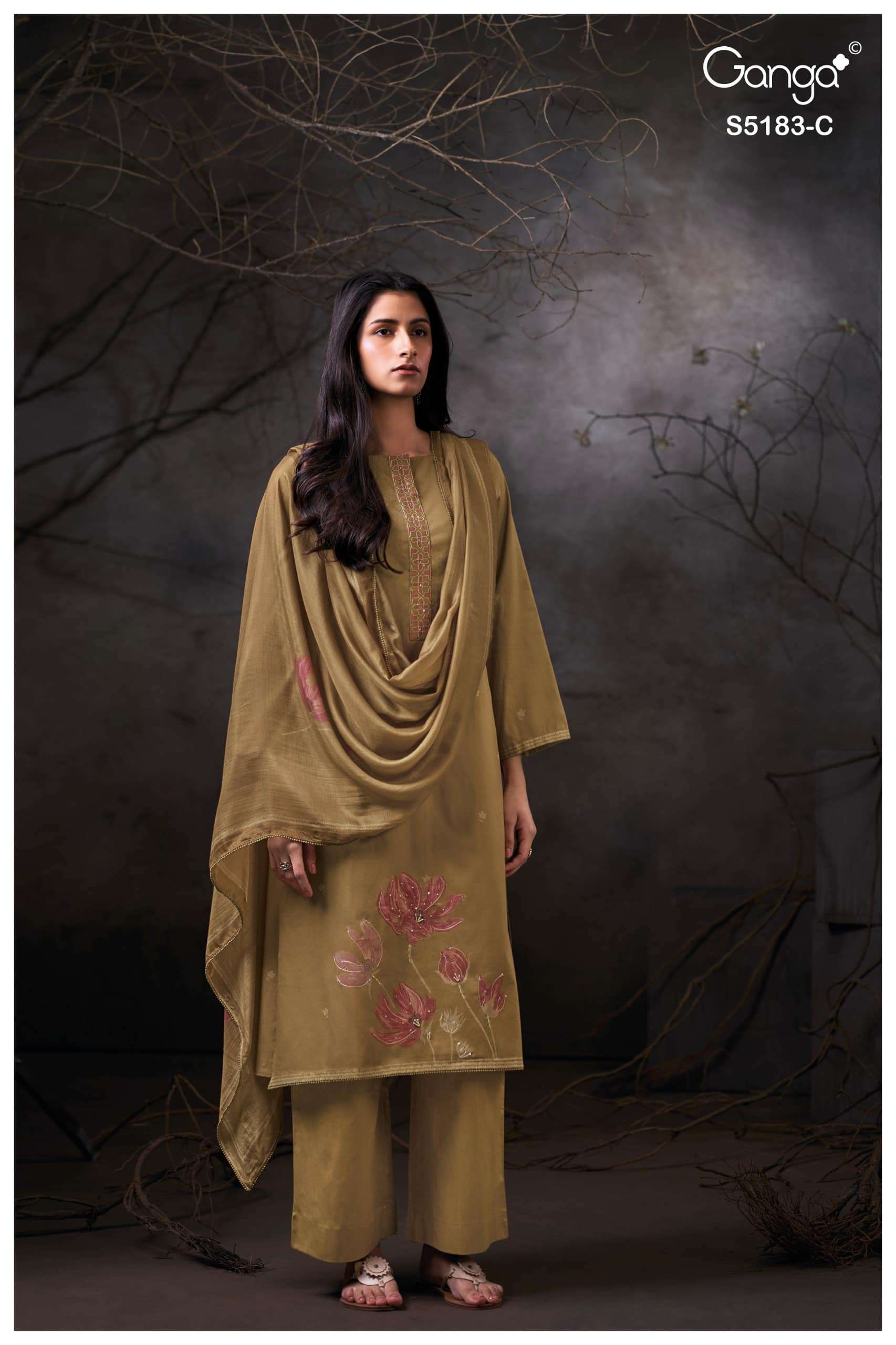 My Fashion Road Ganga Fashion Chiana Premium Wear Ladies Dress | S5183 – C My Fashion Road Ganga Fashion Chiana Premium Wear Ladies Dress | S5183 – C