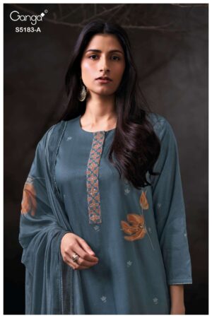 My Fashion Road Ganga Fashion Chiana Premium Wear Ladies Dress | S5183 – A