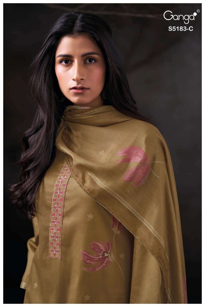 My Fashion Road Ganga Fashion Chiana Premium Wear Ladies Dress | S5183 – C