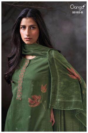 My Fashion Road Ganga Fashion Chiana Premium Wear Ladies Dress | S5183 – B