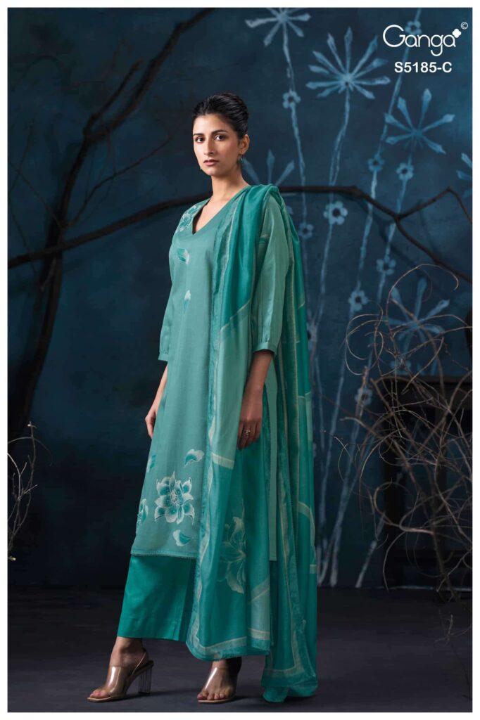 My Fashion Road Ganga Fashion Daanya Exclusive Fancy Ladies Dress | S5185 – C