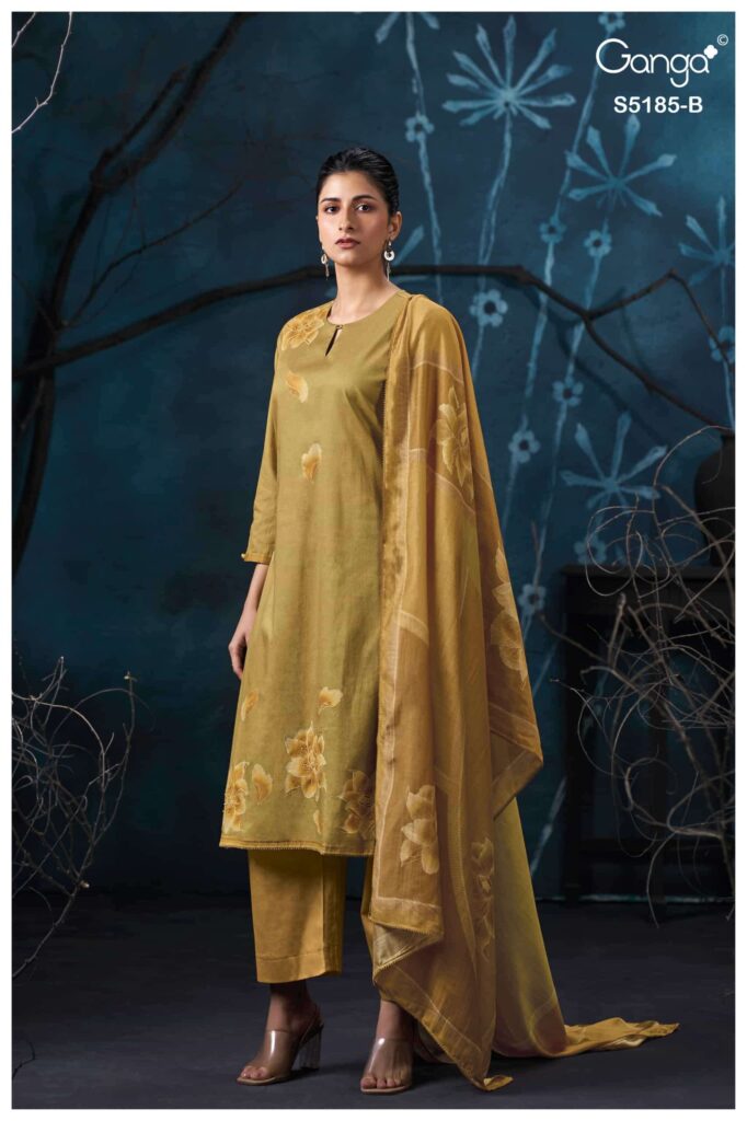 My Fashion Road Ganga Fashion Daanya Exclusive Fancy Ladies Dress | S5185 – B