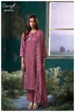 My Fashion Road Ganga Fashion Dhiya Premium Corduroy Fancy Suit  | S5167 – A