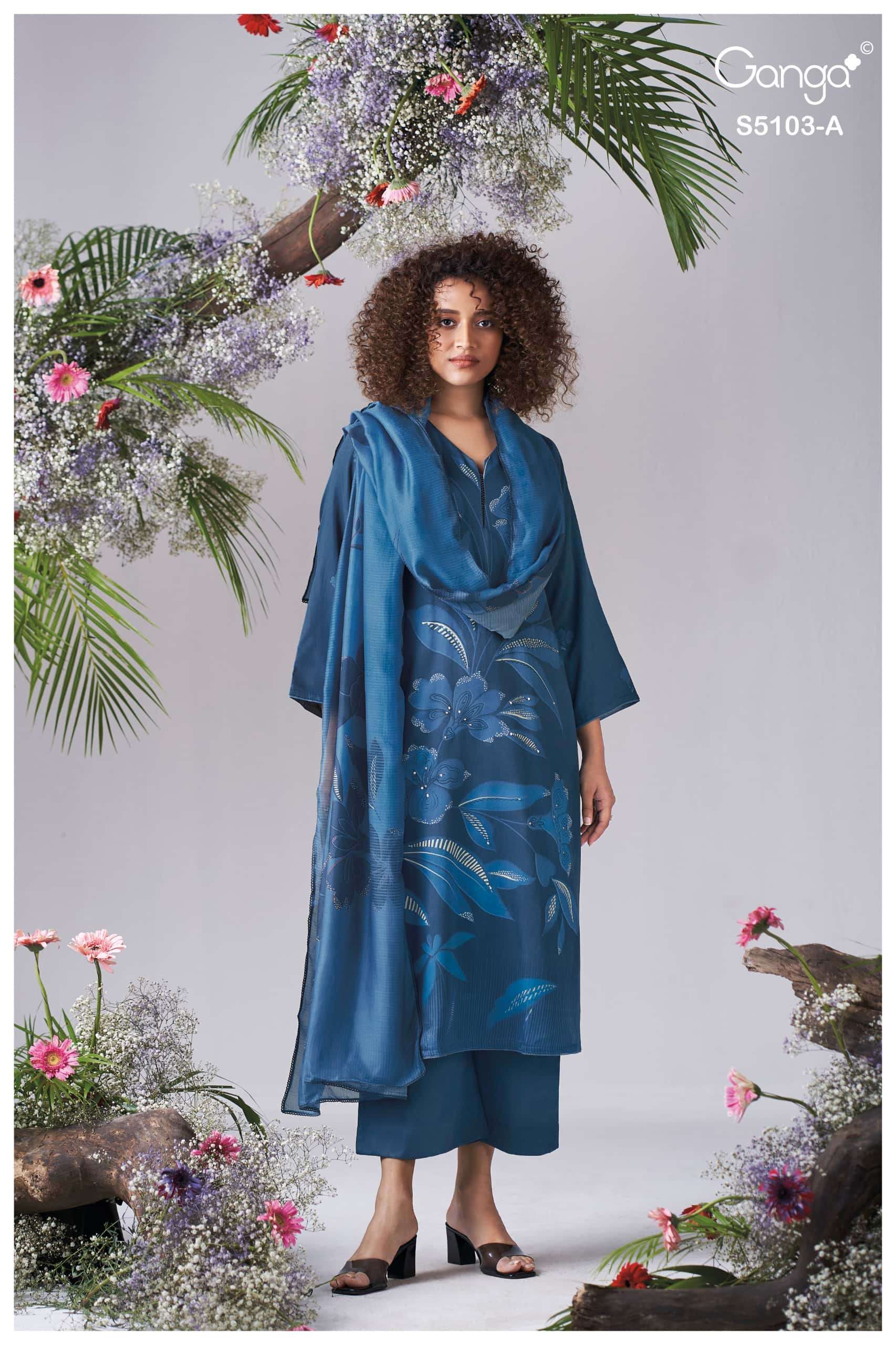 My Fashion Road Ganga Fashion Dhyana Fancy Cotton Satin Salwar Suit | S5103 – A My Fashion Road Ganga Fashion Dhyana Fancy Cotton Satin Salwar Suit | S5103 – A