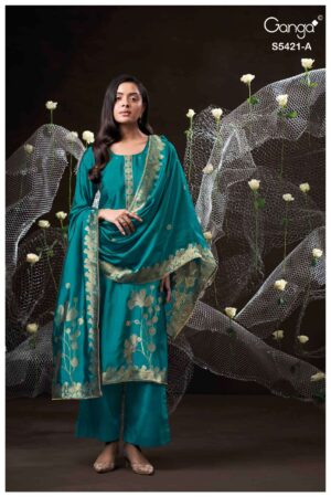 My Fashion Road Ganga Fashion Laevia Party Wear Style Ladies Suit | S5421 – A