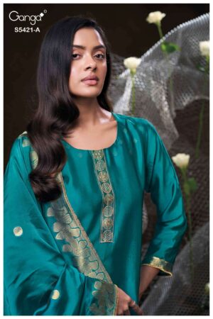 My Fashion Road Ganga Fashion Laevia Party Wear Style Ladies Suit | S5421 – A