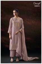 My Fashion Road Ganga Fashion Miara Pure Banarasi Jacquard Suit | S4664 – A