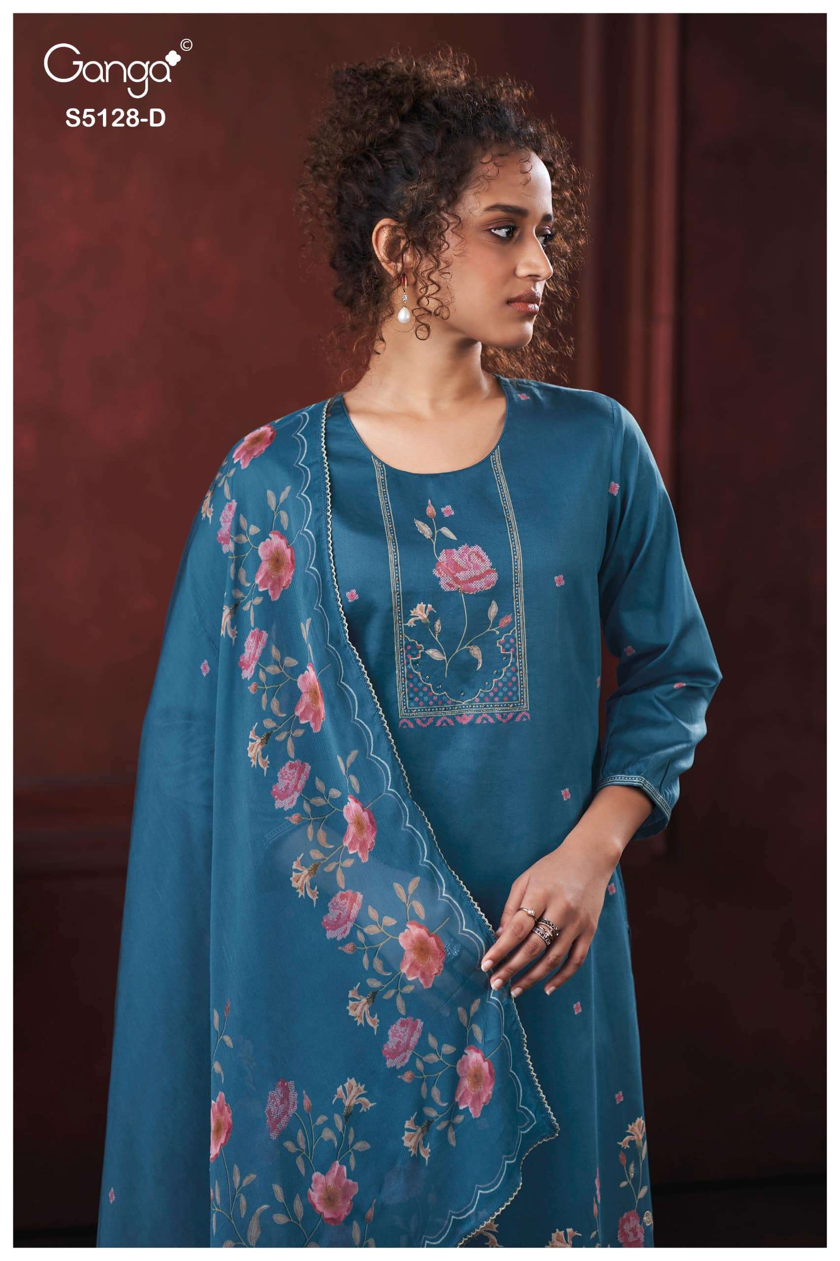 My Fashion Road Ganga Fashion Paridhi Fancy Cotton Satin Dress Sets | S5128 – D My Fashion Road Ganga Fashion Paridhi Fancy Cotton Satin Dress Sets | S5128 – D