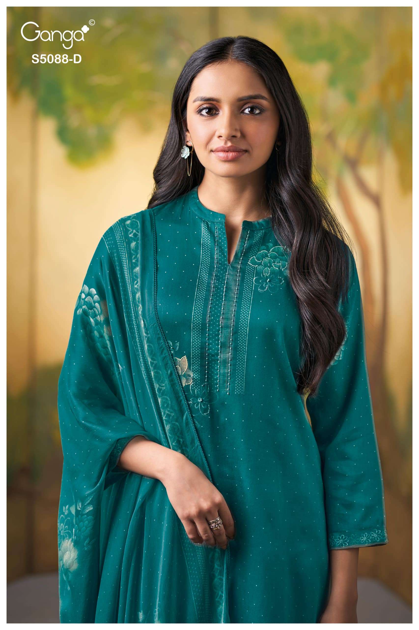 My Fashion Road Ganga Fashion Prairie Premium Cotton Satin Salwar Suit | S5088 – D My Fashion Road Ganga Fashion Prairie Premium Cotton Satin Salwar Suit | S5088 – D