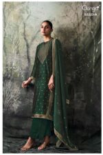My Fashion Road Ganga Fashion Rimika Partywear Jacquard Silk Suit | S5223 – A