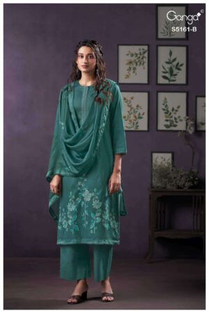 My Fashion Road Ganga Fashion Sulagna Exclusive Fancy Salwar Suit | S5161 – B