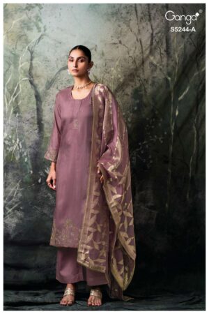 My Fashion Road Ganga Fashion Tashka Party Wear Style Ladies Dress | S5244 – A