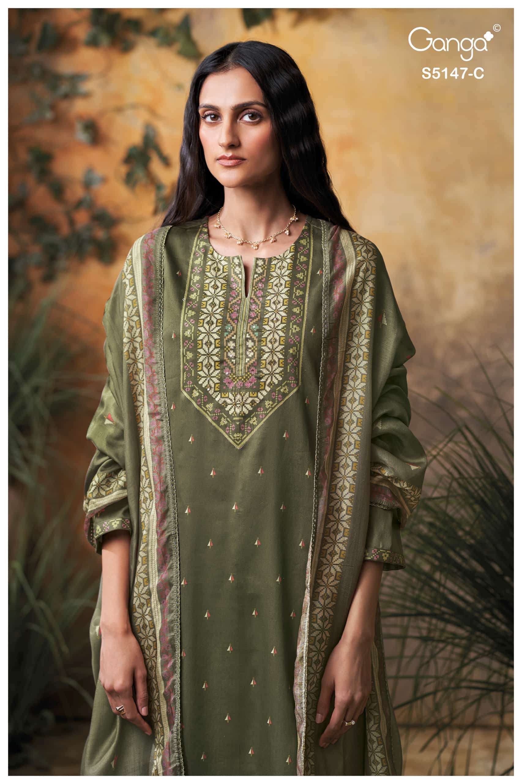 My Fashion Road Ganga Fashion Yuvika Fancy Cotton Satin Dress | S5147 – C My Fashion Road Ganga Fashion Yuvika Fancy Cotton Satin Dress | S5147 – C