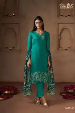 My Fashion Road Omtex Aavya Premium Organza Suits | 16231 – C