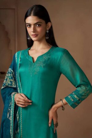 My Fashion Road Omtex Aavya Premium Organza Suits | 16231 – C