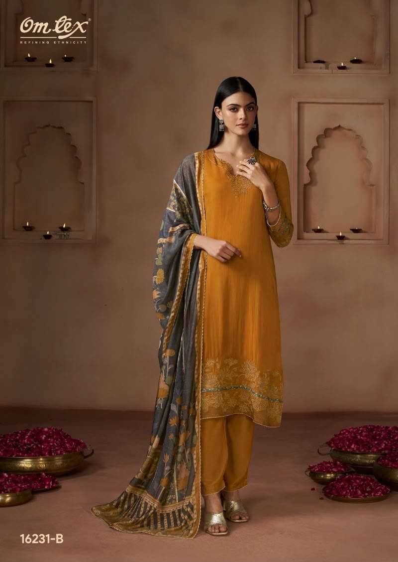 My Fashion Road Omtex Aavya Premium Organza Suits | 16231 – B My Fashion Road Omtex Aavya Premium Organza Suits | 16231 – B