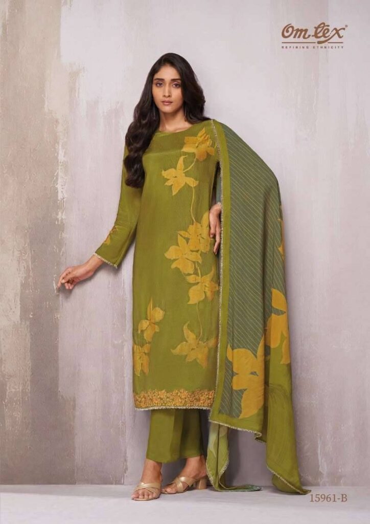My Fashion Road Omtex Arianna Exclusive Muslin Silk Ladies Suit | 15961 – B
