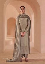My Fashion Road Omtex Farnaaz Partywear Style Jacquard Suit | 15421 – C