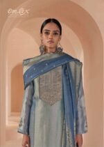 My Fashion Road Omtex Farnaaz Partywear Style Jacquard Suit | 15421 – A