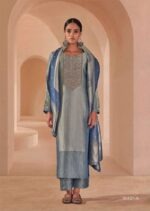 My Fashion Road Omtex Farnaaz Partywear Style Jacquard Suit | 15421 – A