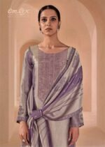 My Fashion Road Omtex Farnaaz Partywear Style Jacquard Suit | 15421 – D