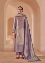 My Fashion Road Omtex Farnaaz Partywear Style Jacquard Suit | 15421 – D
